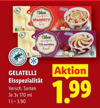 GELATELLI Eisspezialität
