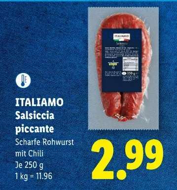 Italiamo Salsiccia piccante