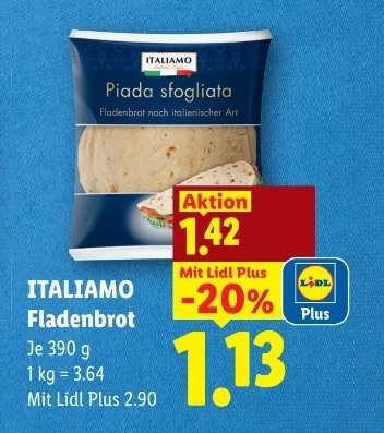ITALIAMO Fladenbrot