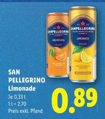 San Pellegrino Limonade