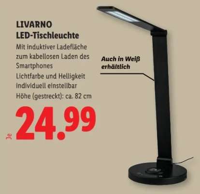 LIVARNO LED-Tischleuchte