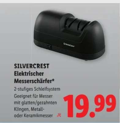 SILVERCREST Elektrischer Messerschärfer