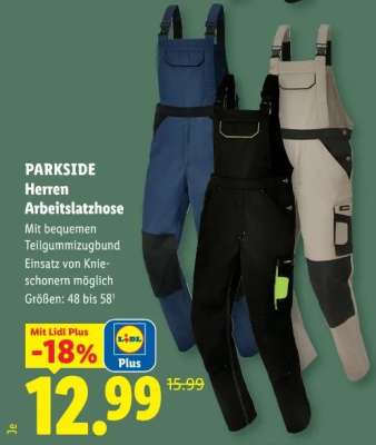 PARKSIDE Herren Arbeitshose