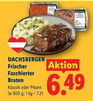 Dachsberger Frischer Faschierter Braten