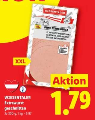 WIESENTALER Extrawurst geschnitten