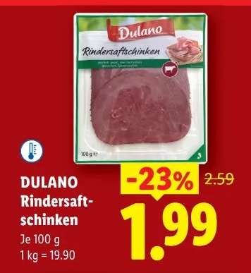 Dulano Rindersaftschinken