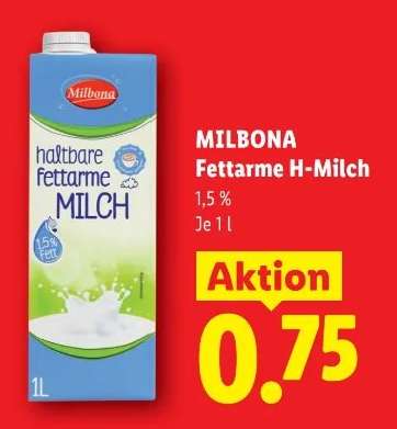 MILBONA Fettarme H-Milch