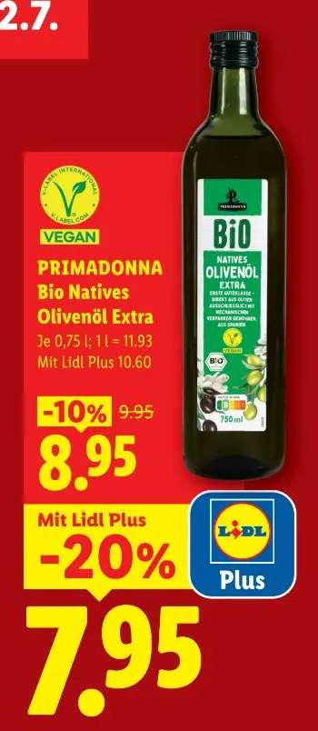 Primadonna Bio Natives Olivenöl Extra