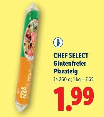Chef Select Glutenfreier Pizzateig