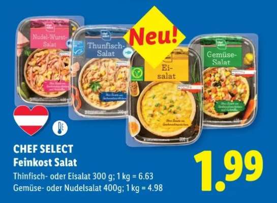 CHEF SELECT Feinkost Salat