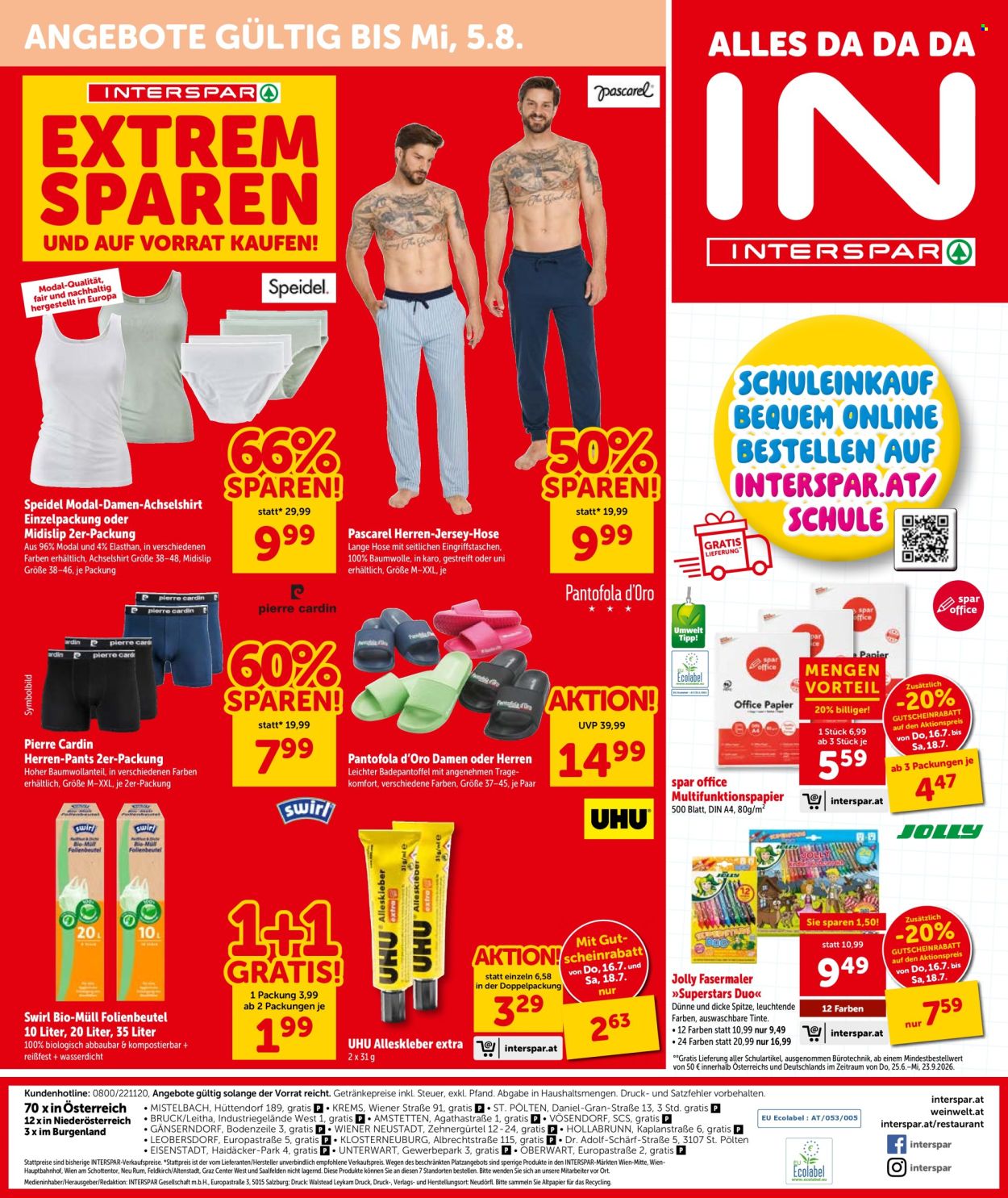 Angebote INTERSPAR - 16.7.2026 - 29.7.2026. Seite 21