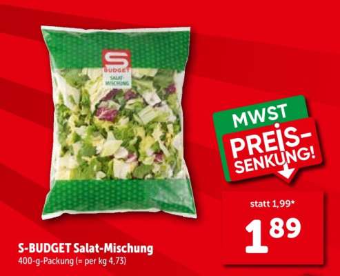 S-BUDGET Salat-Mischung