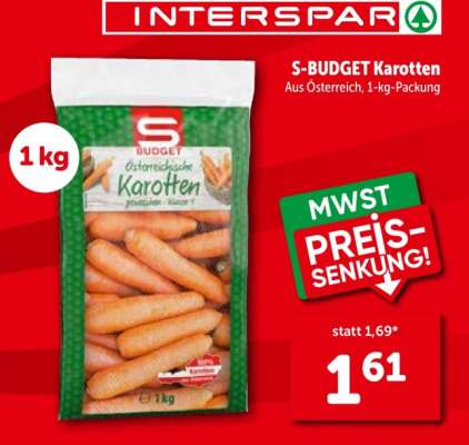 S-BUDGET Karotten