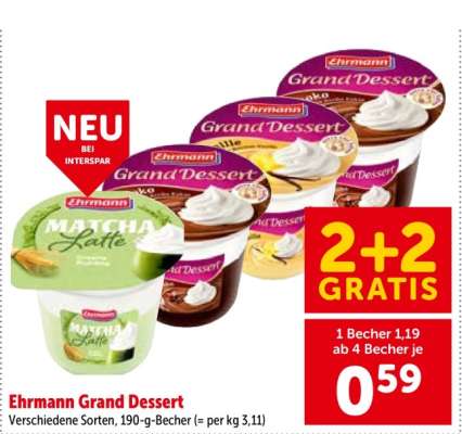 Ehrmann Grand Dessert