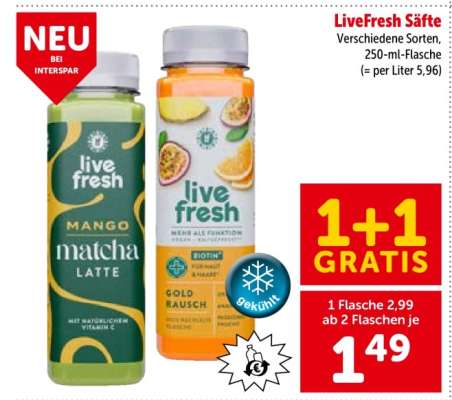 LiveFresh Säfte