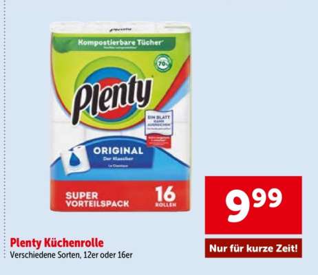 Plenty Küchenrolle