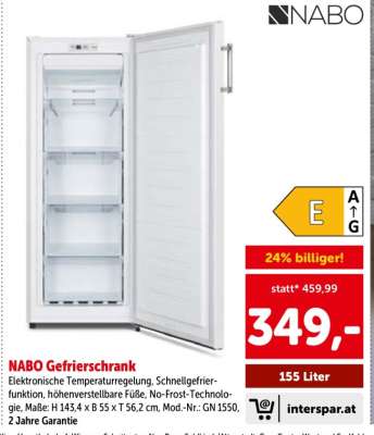 NABO Gefrierschrank