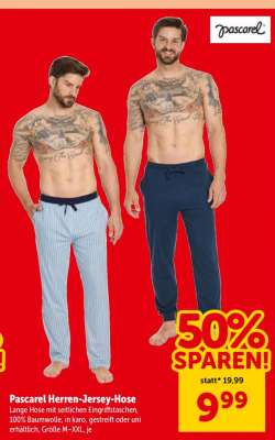 Pascarel Herren-Jersey-Hose