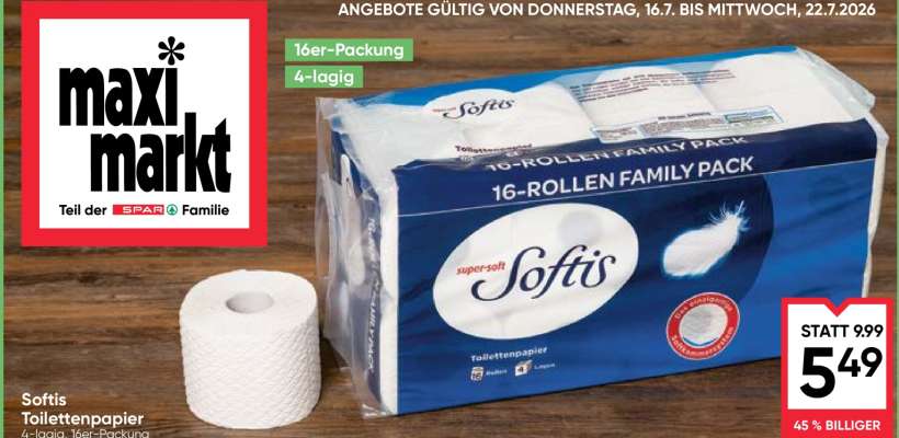 Softis Toilettenpapier