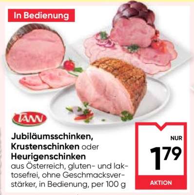 Jubiläumsschinken, Krustenschinken oder Heurigenschinken