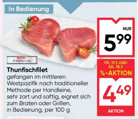 Thunfischfilet