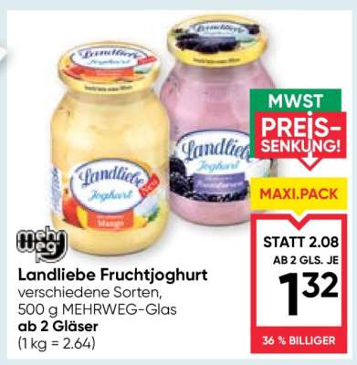 Landliebe Fruchtjoghurt