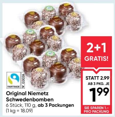 Original Niemetz Schwedenbomben