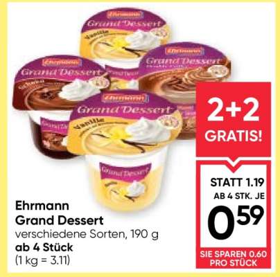 Ehrmann Grand Dessert