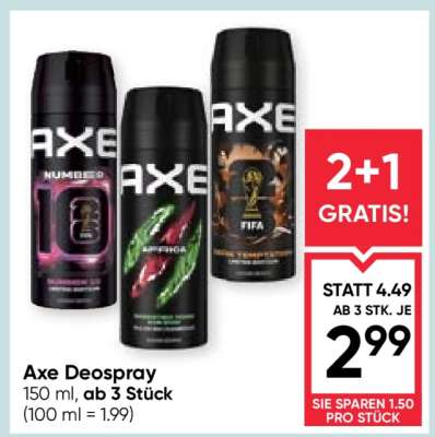 Axe Deospray