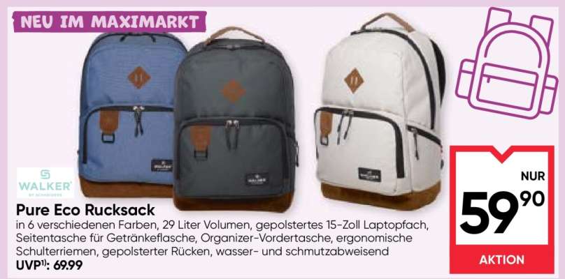 Pure Eco Rucksack