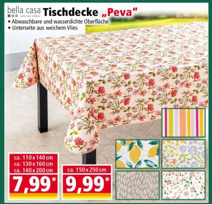 bella casa Tischdecke „Peva“