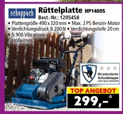 Rüttelplatte HP1400S