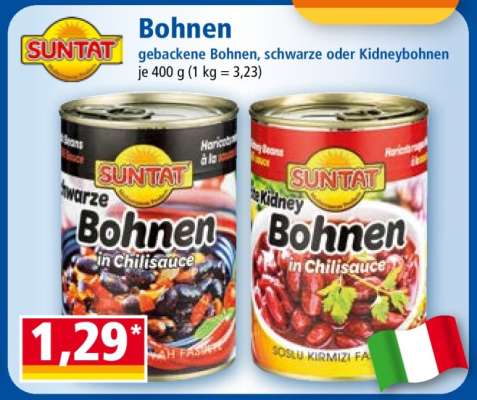 SUNTAT Bohnen
