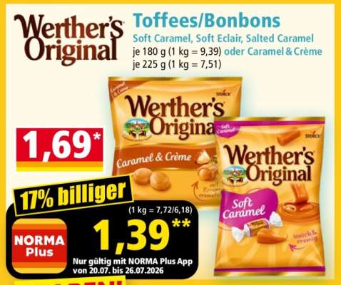 Werther's Original Toffees/Bonbons