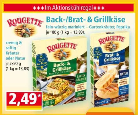 ROUGETTE Back-/Brat- & Grillkäse