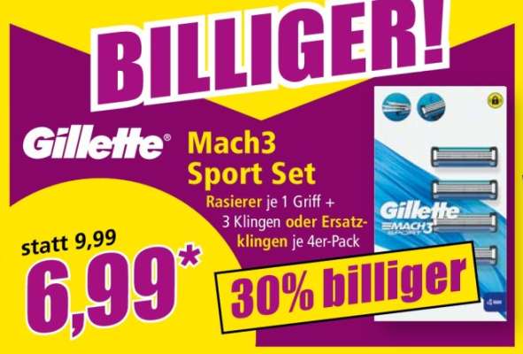 Gillette Mach3 Sport Set