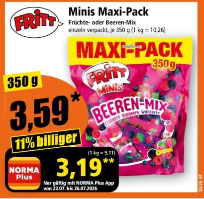 Fritt Minis Maxi-Pack