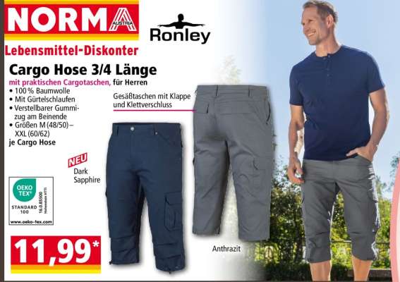 Cargo Hose 3/4 Länge