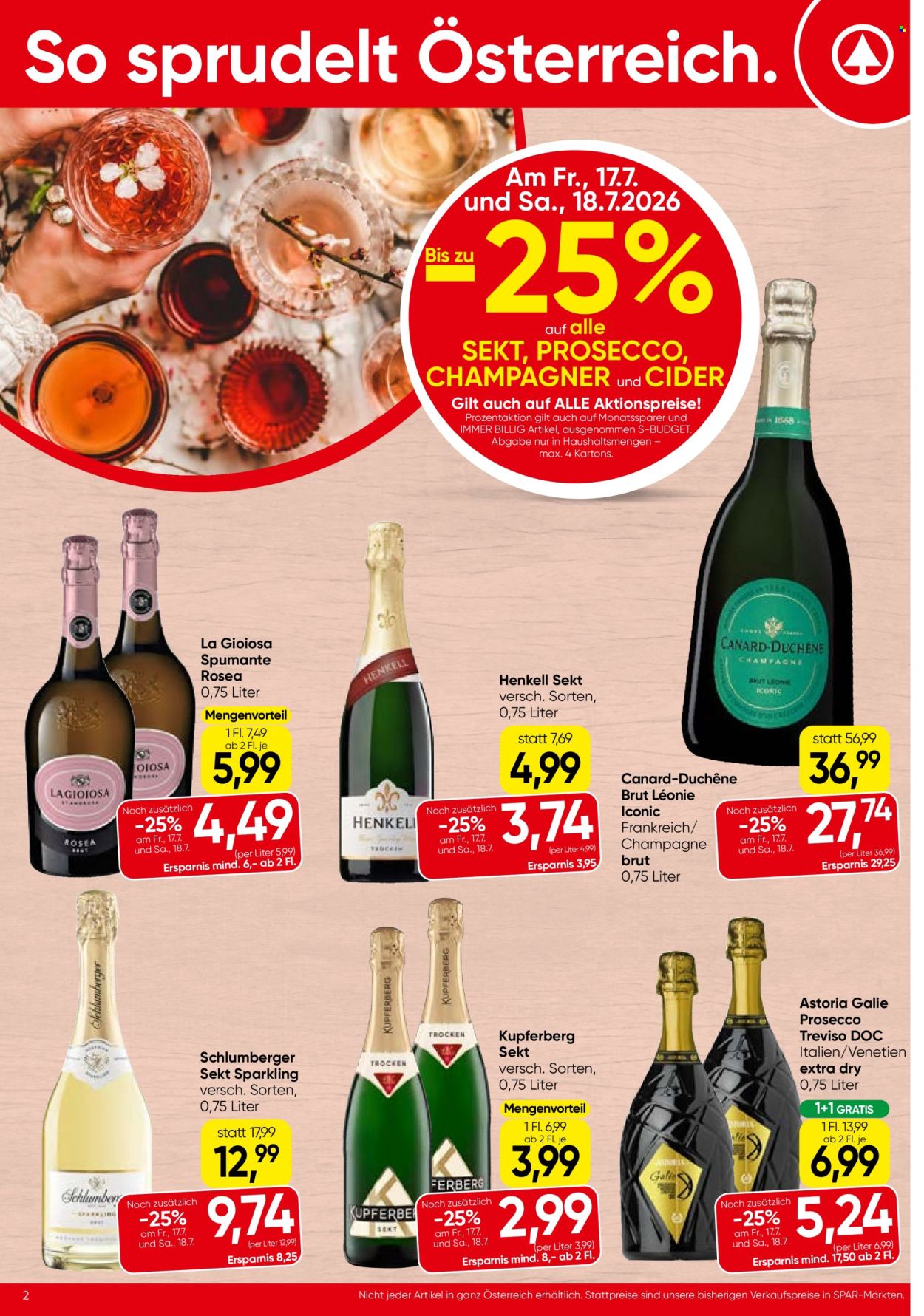 Angebote EUROSPAR - 16.7.2026 - 29.7.2026. Seite 2