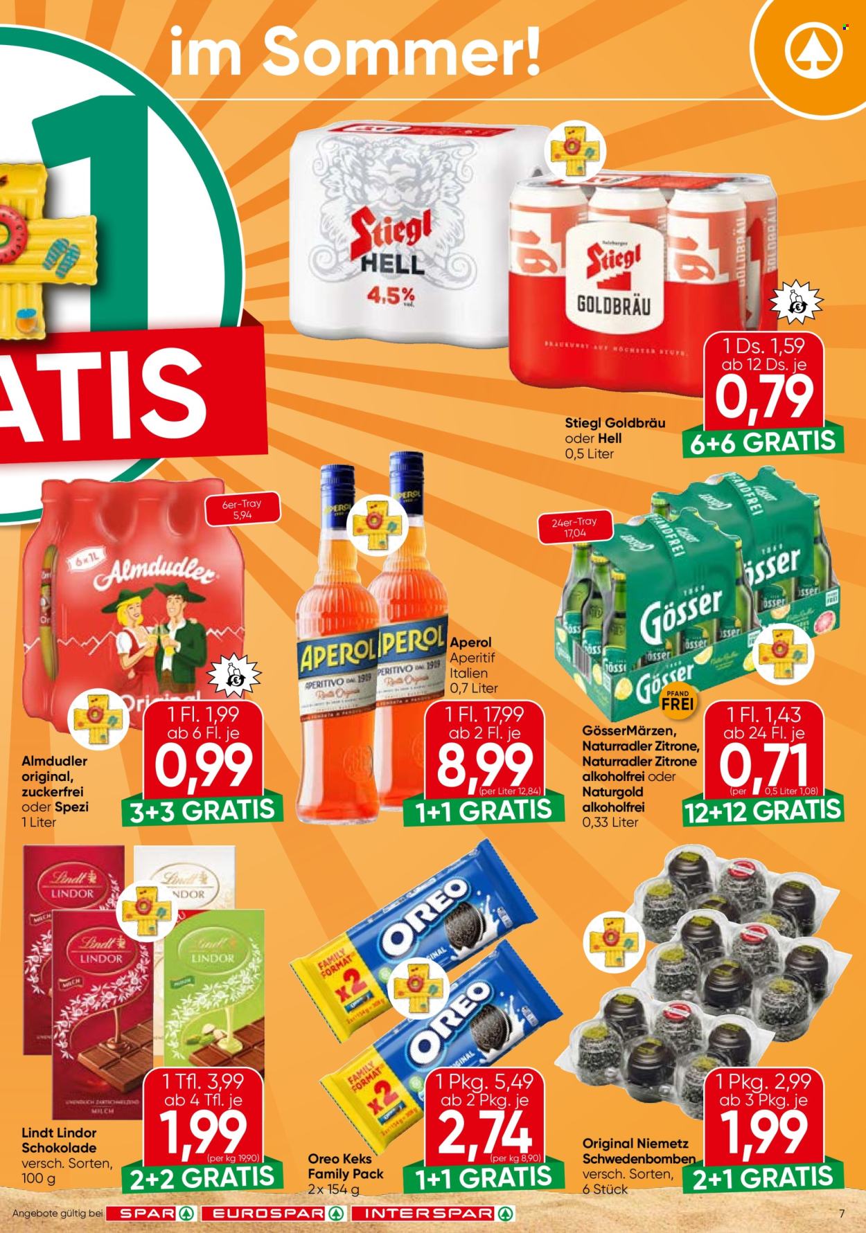 Angebote EUROSPAR - 16.7.2026 - 29.7.2026. Seite 7