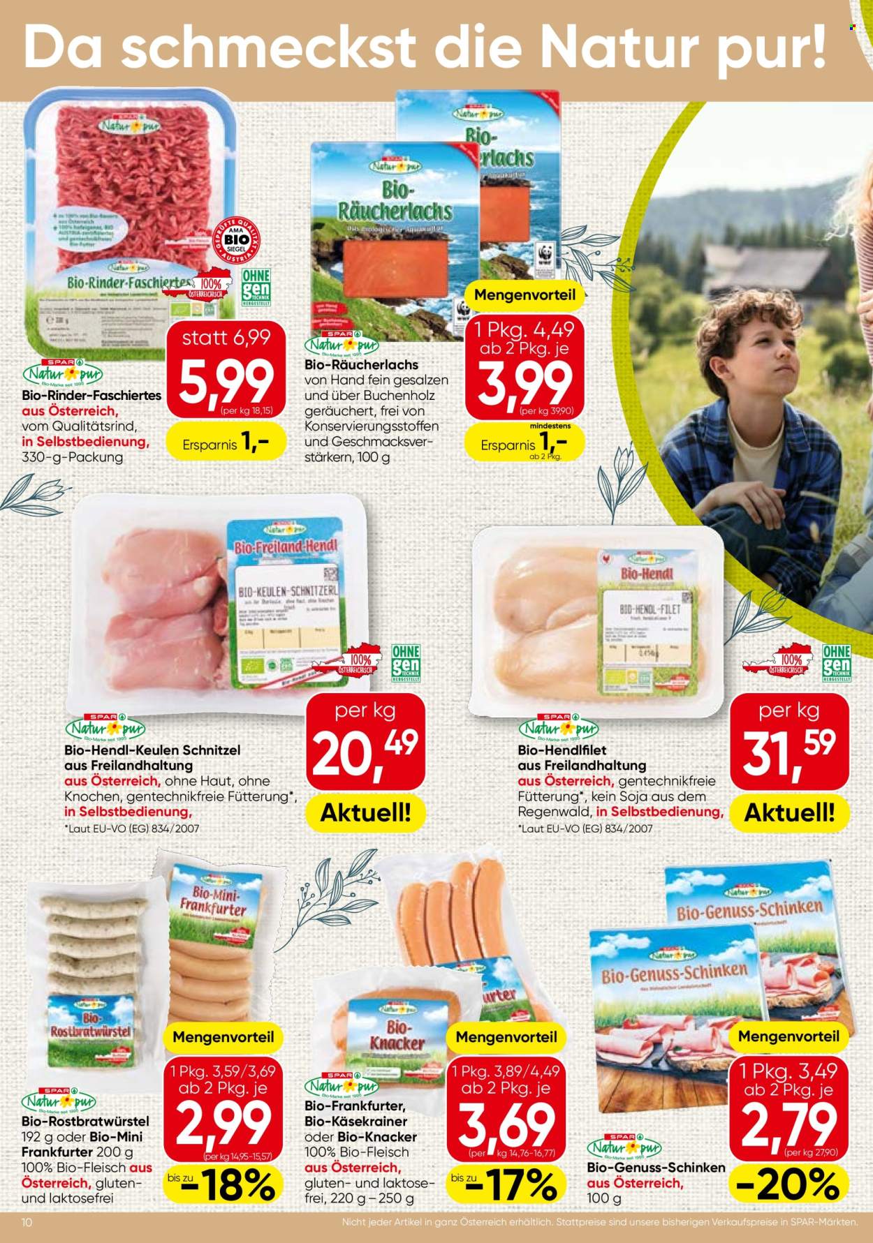 Angebote EUROSPAR - 16.7.2026 - 29.7.2026. Seite 10