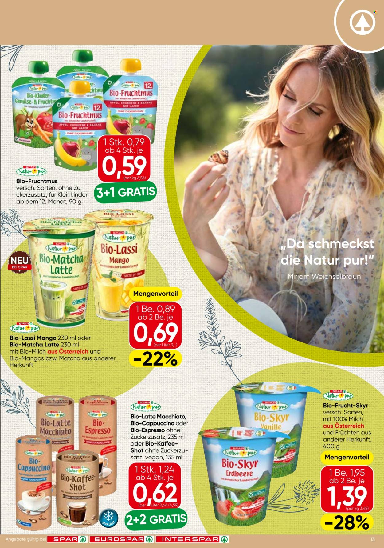 Angebote EUROSPAR - 16.7.2026 - 29.7.2026. Seite 13