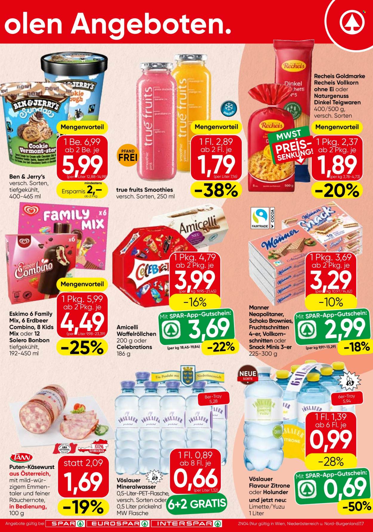 Angebote EUROSPAR - 16.7.2026 - 29.7.2026. Seite 17