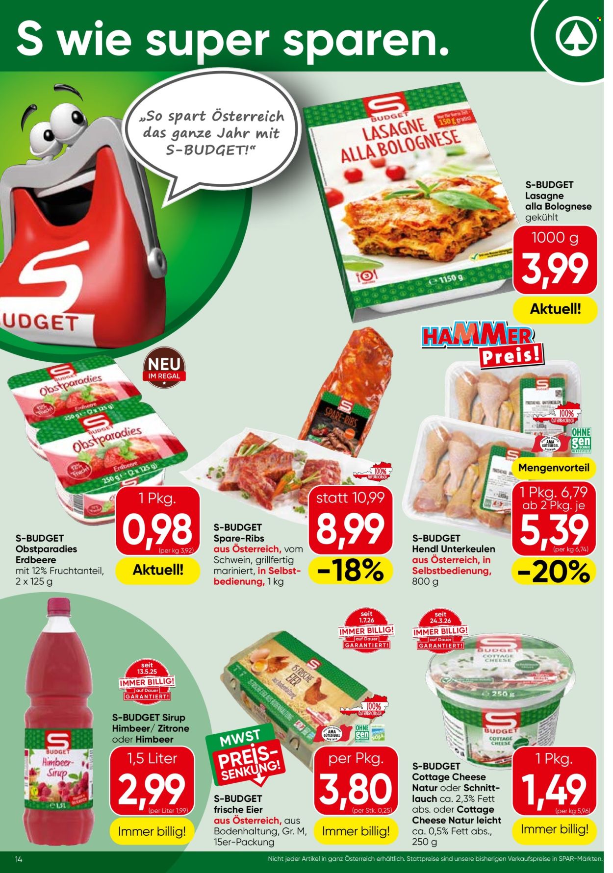Angebote INTERSPAR - 16.7.2026 - 29.7.2026. Seite 14