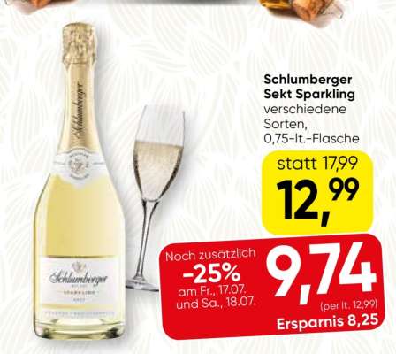 Schlumberger Sekt Sparkling