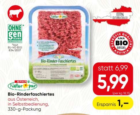 Bio Rinderfaschiertes