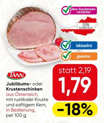 TANN Jubiläums- oder Krustenschinken