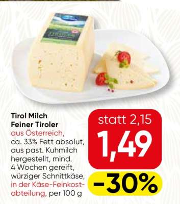 Tirol Milch Feiner Tiroler