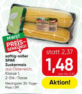 SPAR Zuckermais