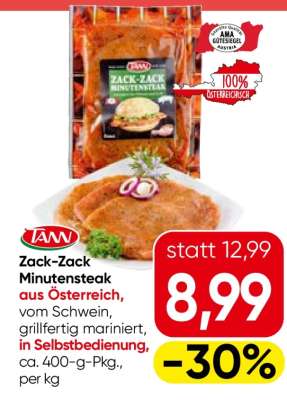 TANN Zack-Zack Minutensteak